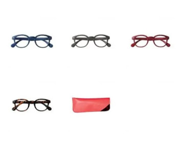 Occhiali Montatura Nera Rossa Occhiali Da Lettura 4.50 A 6.00 - Foto 2