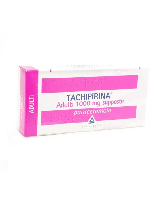 TACHIPIRINA*AD 10SUPP 1000MG - FARMAPRIME