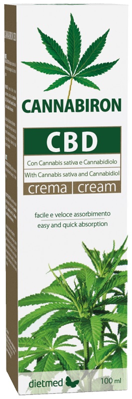 CANNABIRON CBD CREMA 100 ML